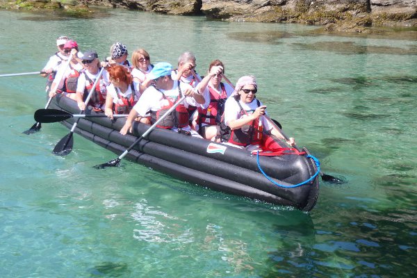 canoe canadien géant grabner adventure team belle ile