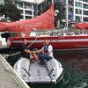 Bateau pneumatique catamaran Takacat 420 LX Port