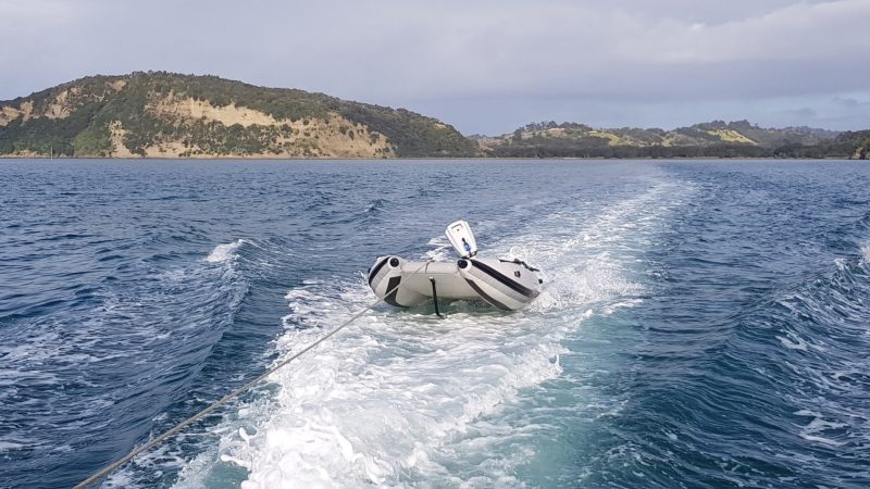 annexe catamaran takacat 260 LX en remorque