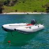catamaran à moteur gonflable takacat 340 LX ancre