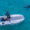 catamaran à moteur gonflable takacat 340 LX kite