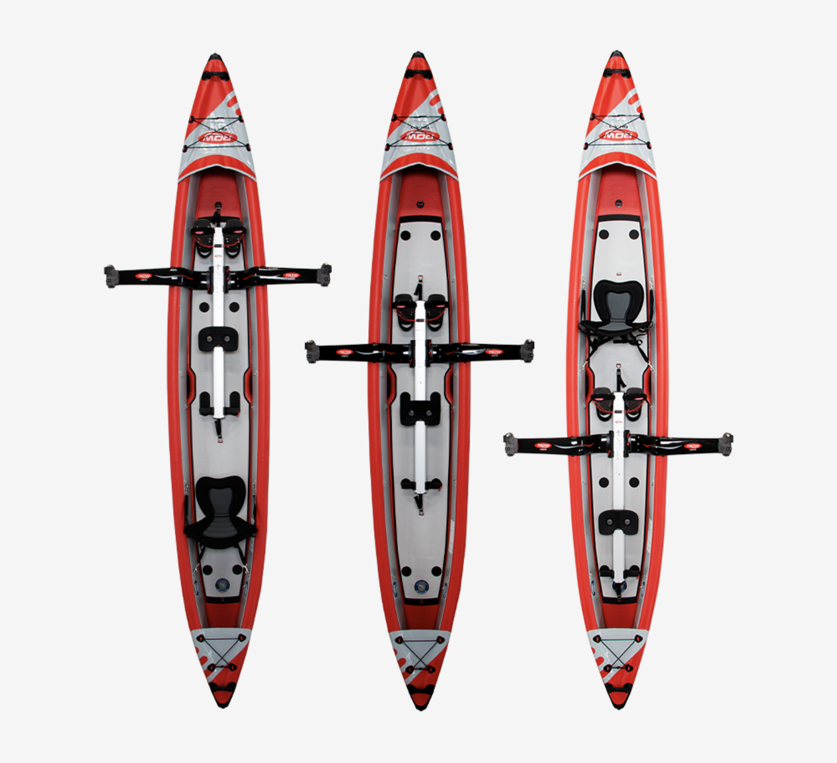 row on air kayak & aviron