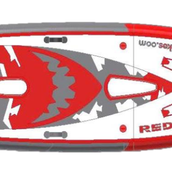 BOARD UNIVERSELLE GONFLABLE RED SHARK