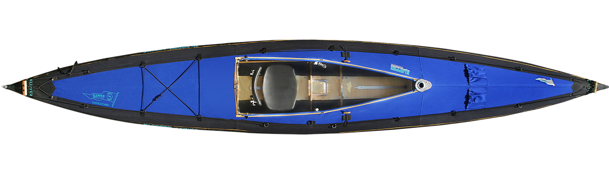 Kayak pliable AERIUS Quattro 490 Klepper dessus